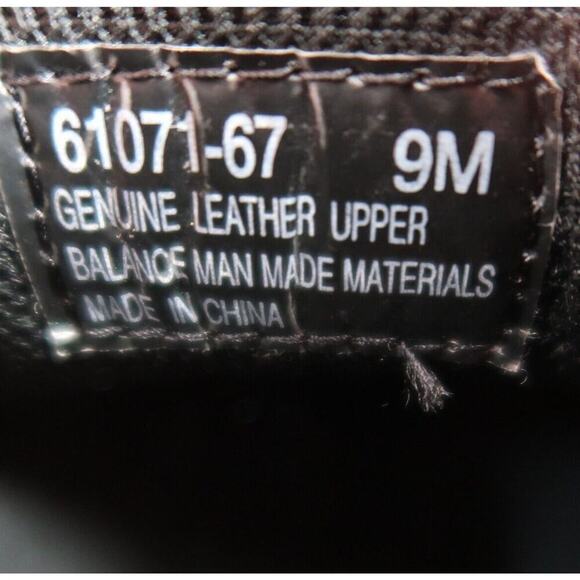 SAO Shoes Mens 9 Boots Leather Vintage Stacy Adams Red Chukka Chunky Retro Ankle - Picture 13 of 14